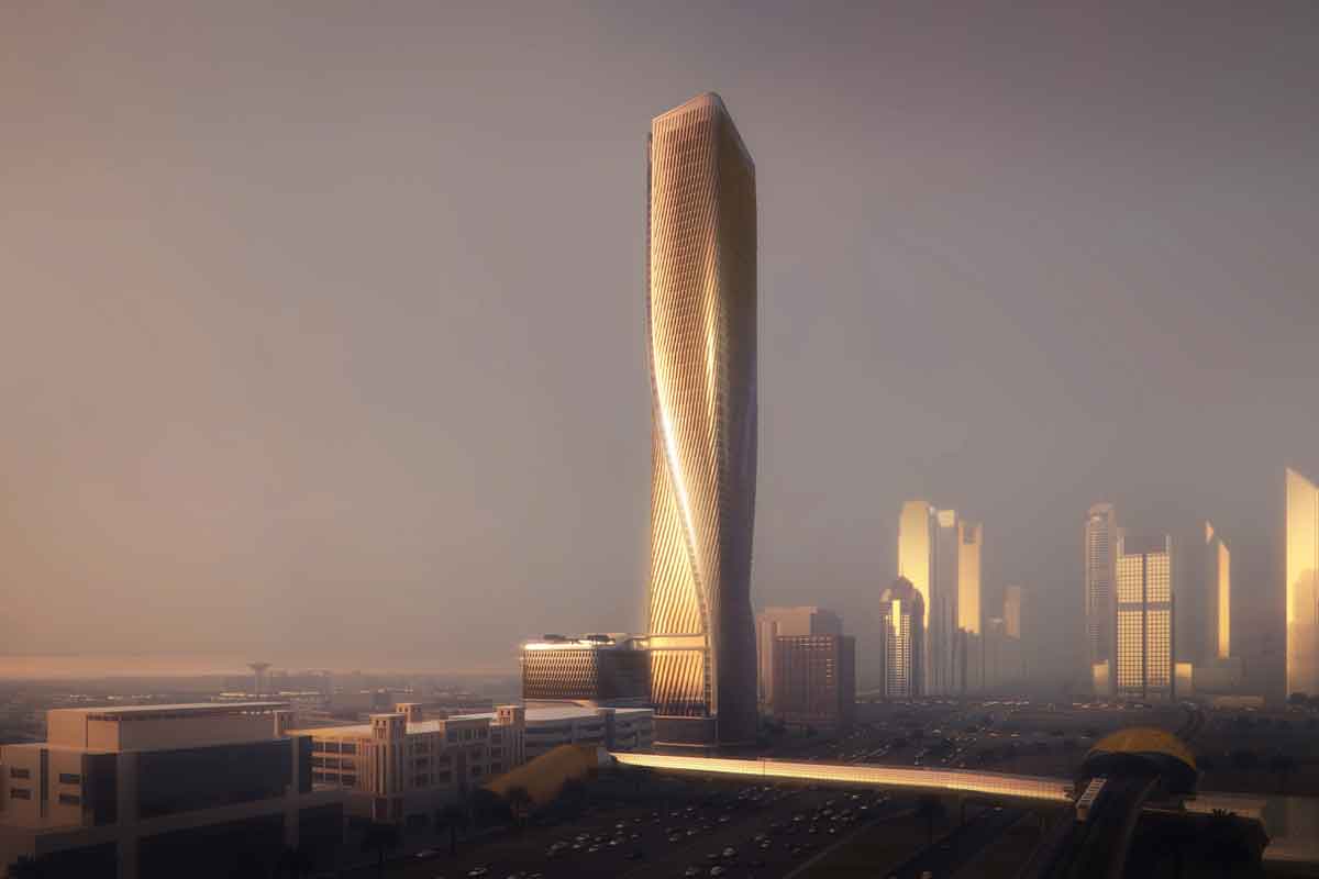 Dubai Wasl Tower logo