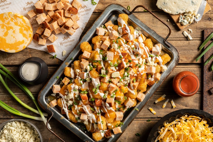 Kretschmar Buffalo Chicken Loaded Totchos