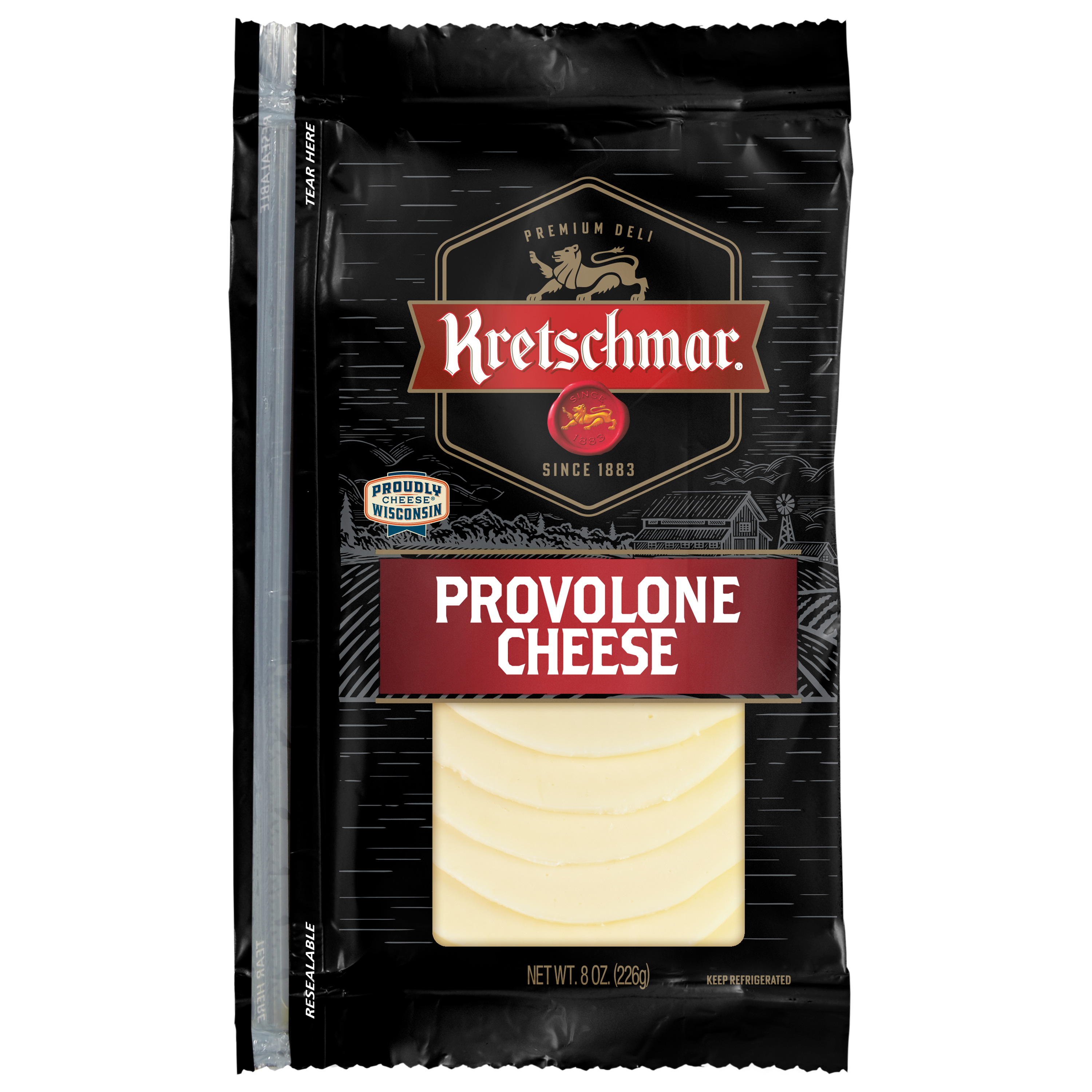 Pre-Sliced Provolone Cheese