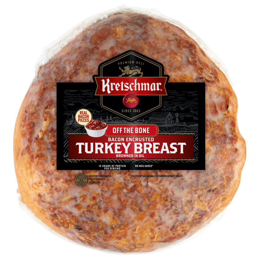 Off The Bone Bacon Encrusted Turkey Breast