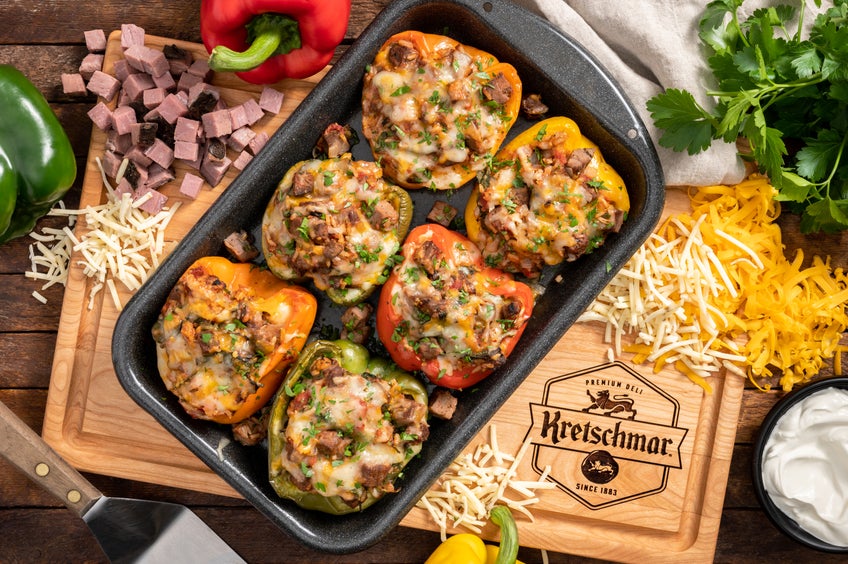 Roast Beef Stuffed Peppers	