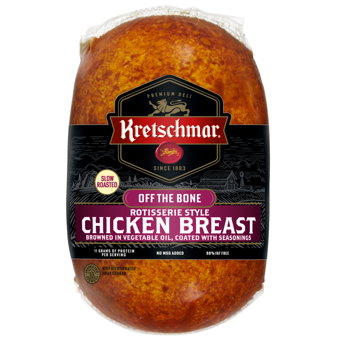 Off The Bone Rotisserie Style Chicken Breast
