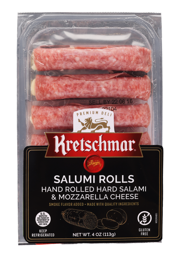 Hard Salami & Mozzarella Cheese Rolls