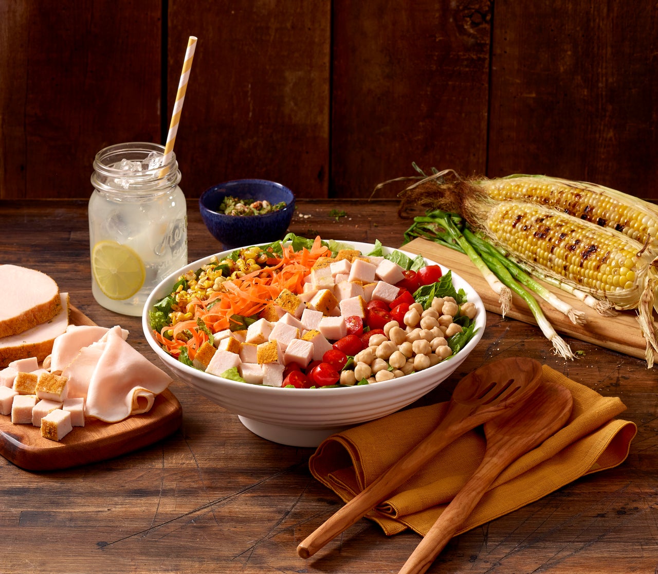 Summer Slow Roasted Turkey Salad