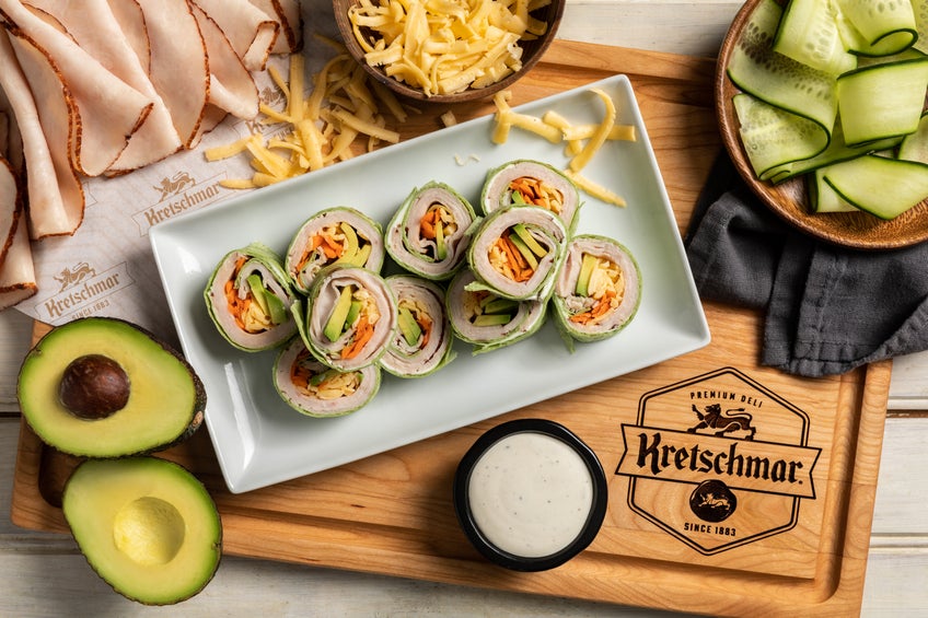 Pan Roasted Turkey Sushi Rolls