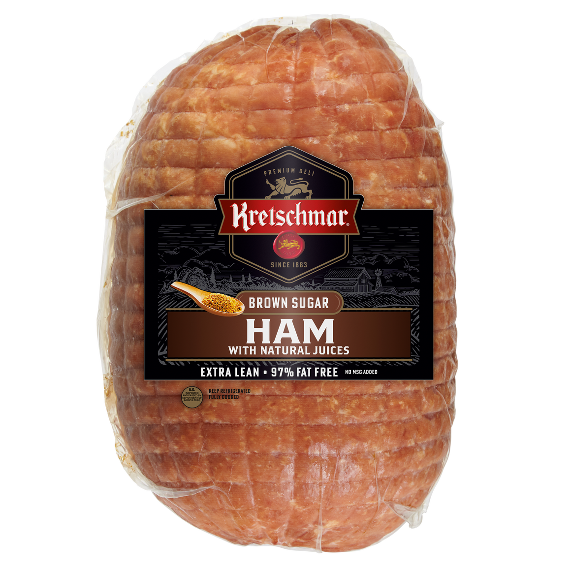 Brown Sugar Ham with Natural Juices