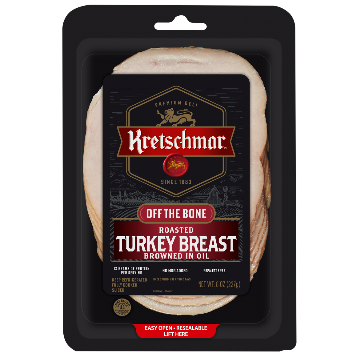 Pre-Sliced Off The Bone Roasted Turkey Breast