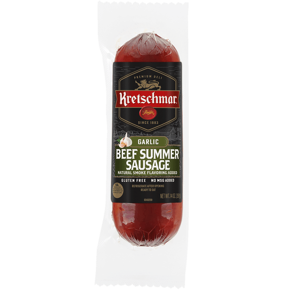 Beef and Garlic Summer Sausage