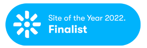 Kentico Site of the Year Finalist 2022 logo