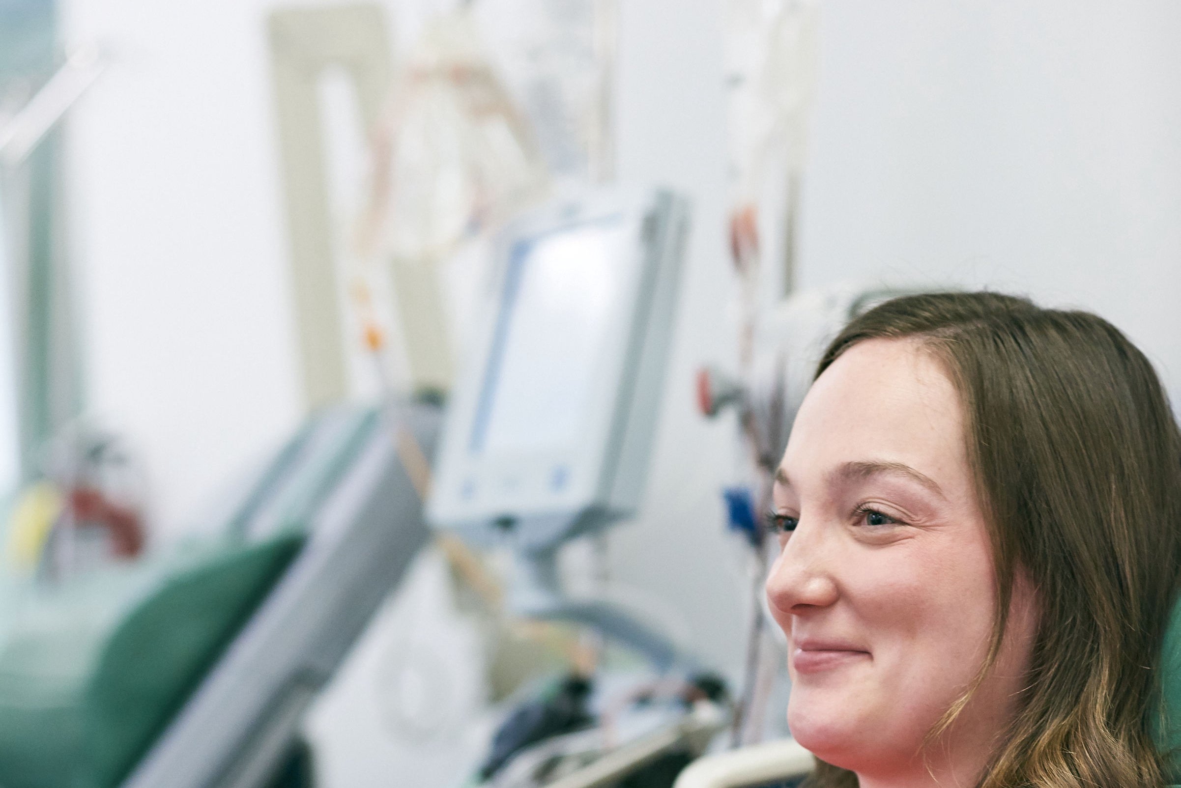DKMS donor donates through Peripheral Blood Stem Cell Donation (PBSC) | Caroline Offit