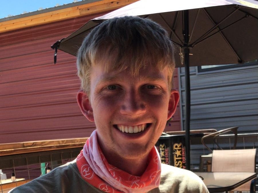 Campbell Fearing smiling Campbell Fearing smiling