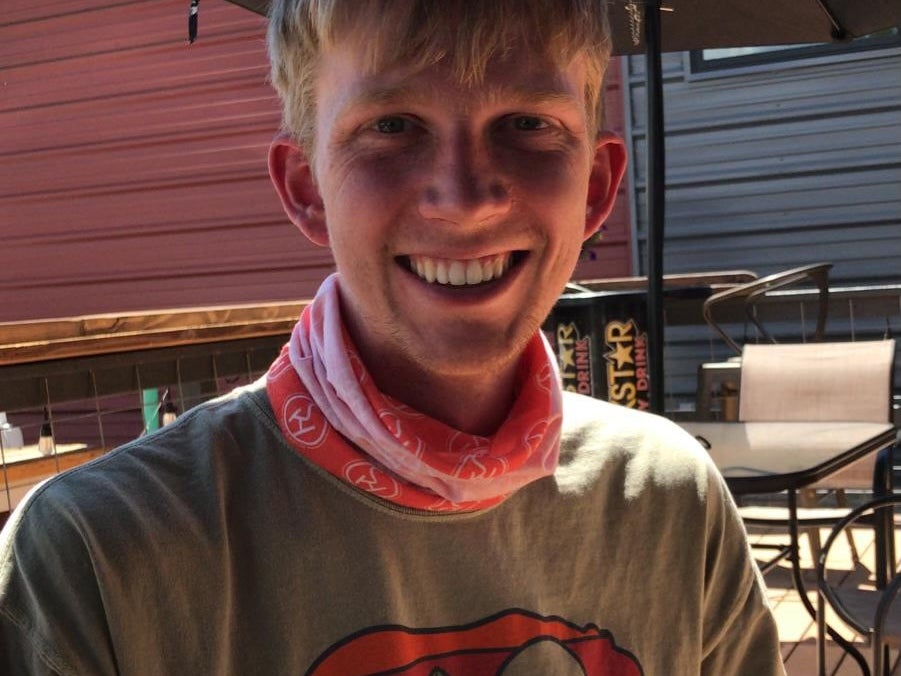 Campbell Fearing smiling Campbell Fearing smiling