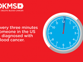 Every 3 minutes someone in the US is diagnosed with a blood cancer