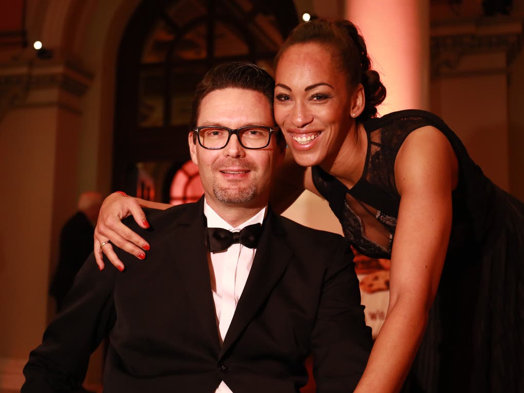 Astrid and husband DKMS Astrid and husband DKMS
