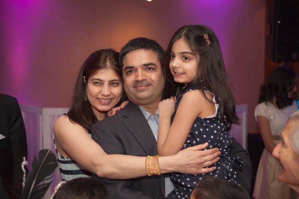 Girish and family