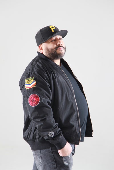 DKMS partner and Leukemia survivor, Luis Ortega, also known as Hot 97's "HeavyHitter" Pretty Lou form the Terror Squad