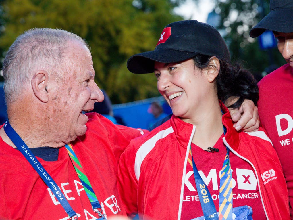 Burcu and Cliff donor at 2018 NYC Marathon Burcu and Cliff donor at 2018 NYC Marathon