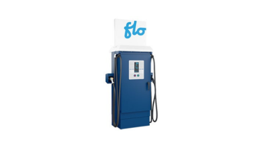 flo ev charging station for business