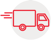 icône camion de livraison