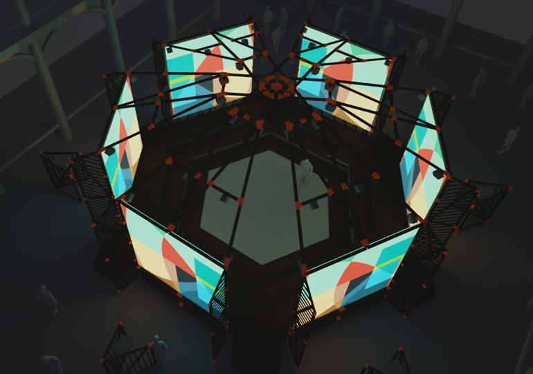 ISM Hexadome Top View