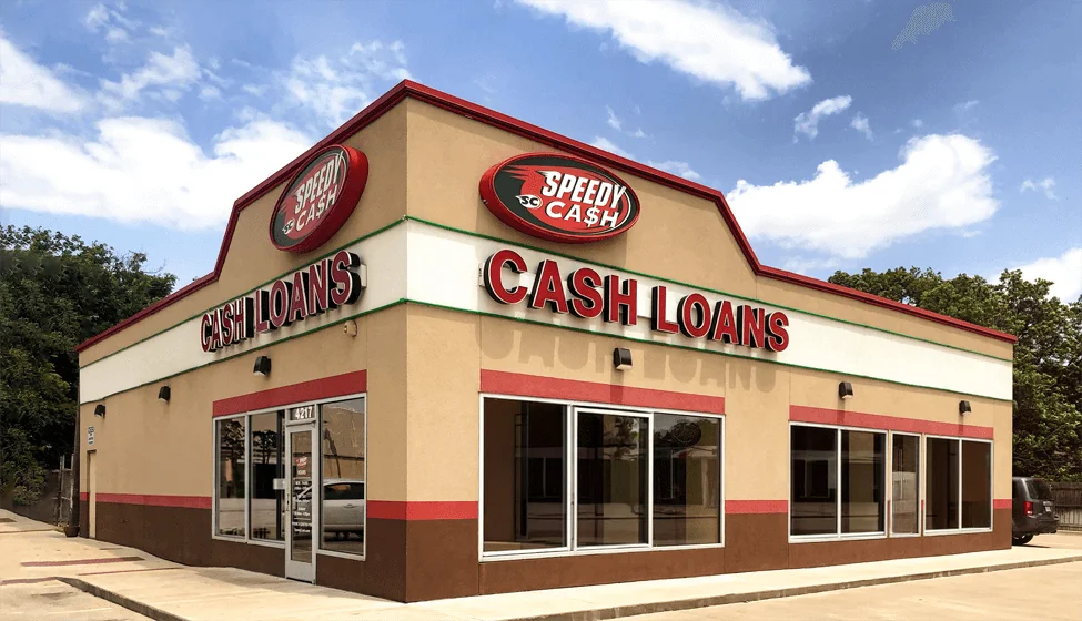 Speedy Cash Store Front