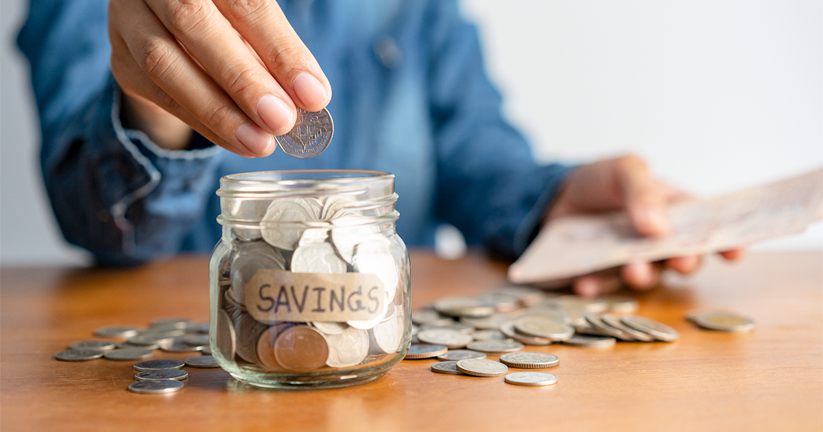 Using a savings account