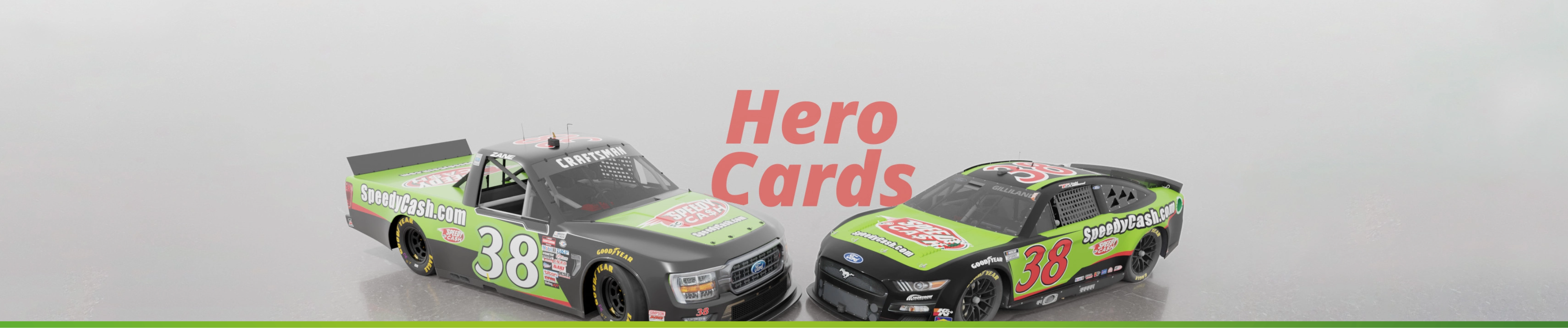 speedy cash nascar cars