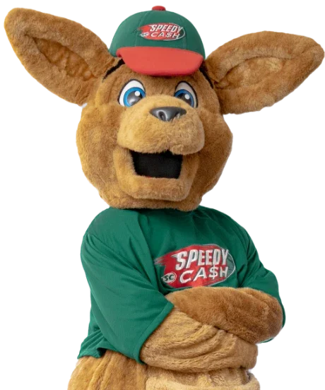 Speedy Cash mascot