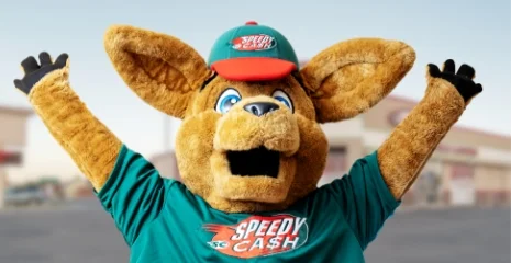 Speedy Cash mascot