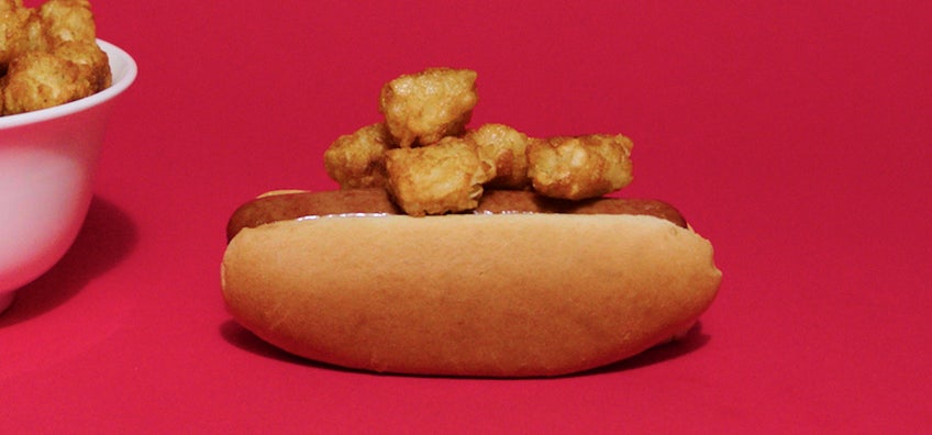 Tater Tot Dog