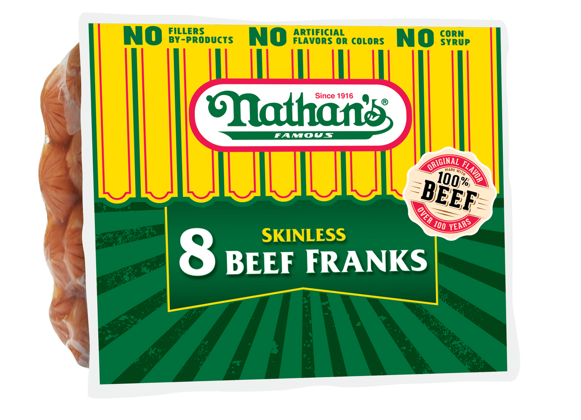 Skinless Beef Franks - 8 Pack