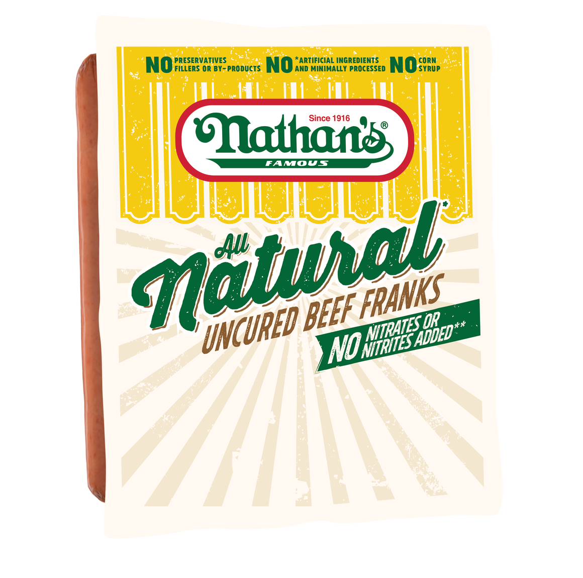 All Natural Uncured Beef Franks - 6 Pack