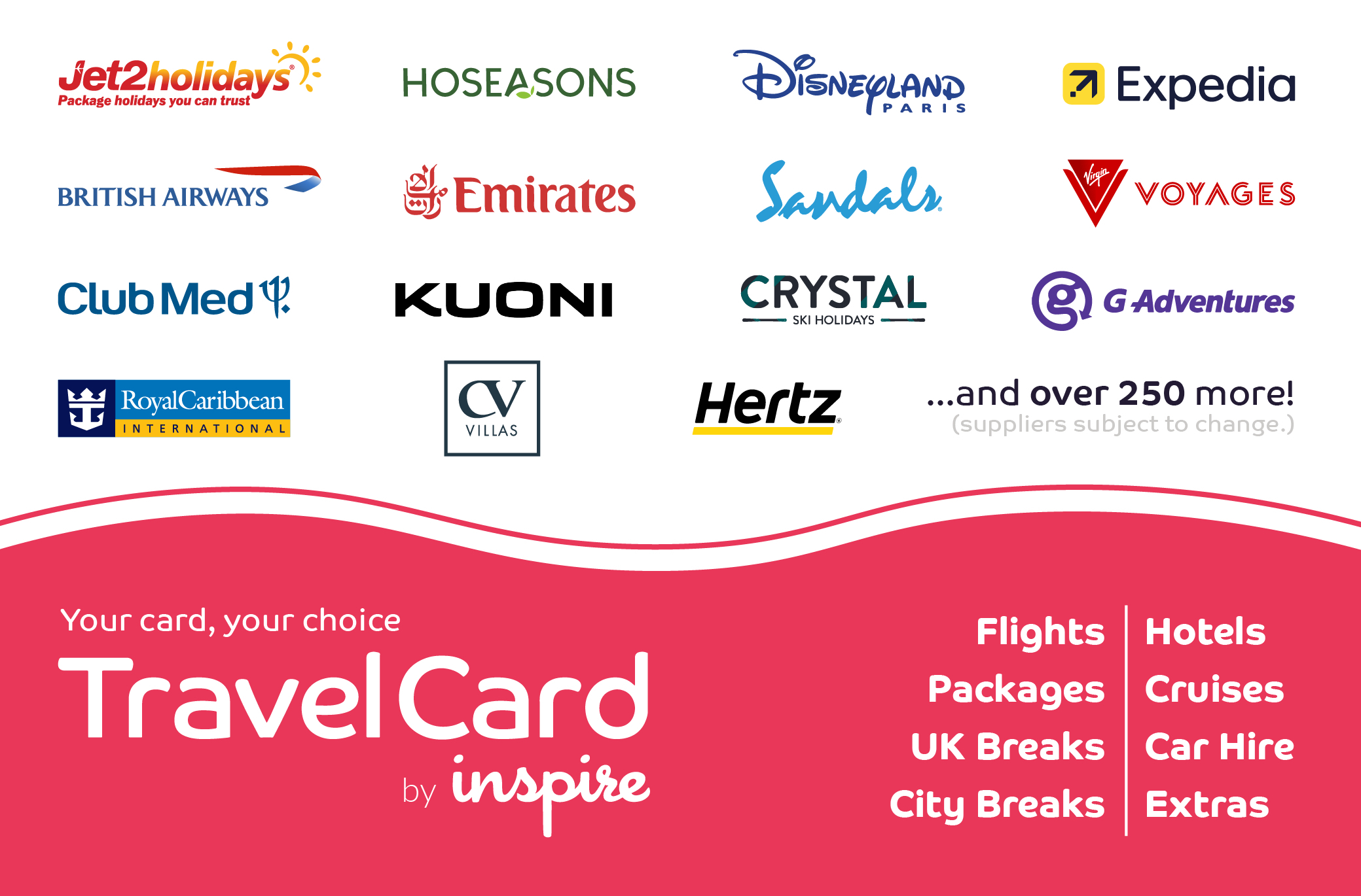 Inspire Travel eGift Card gift card image