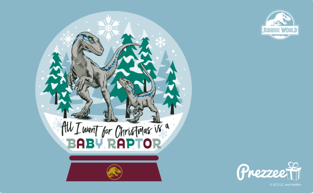 Jurassic Baby Raptor Smart eGift Card gift card image