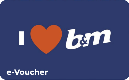 B&M eGift Card gift card image