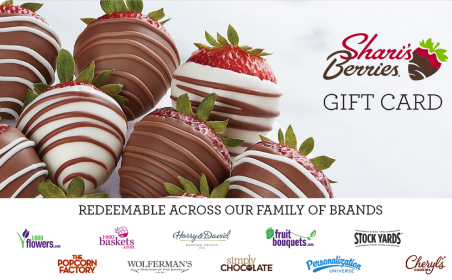 Shari’s Berries eGift Card gift card image