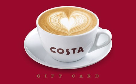 Costa Gift Card gift card image