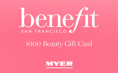 Myer Benefit Cosmetics Gift Cards gift card image