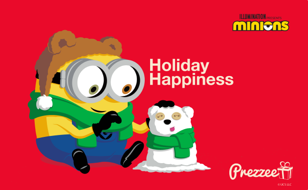 Minions Holiday Happiness Smart eGift Card gift card image