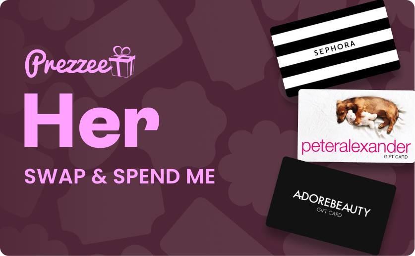 Prezzee For Her Smart eGift Card gift card image