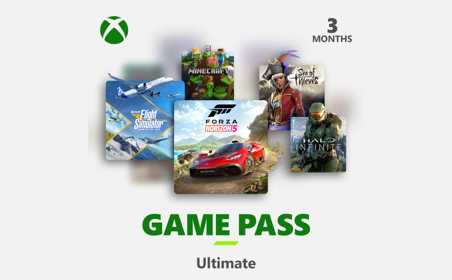 Ultimate Game Pass - 3 Months Subscription eGift Card gift card image