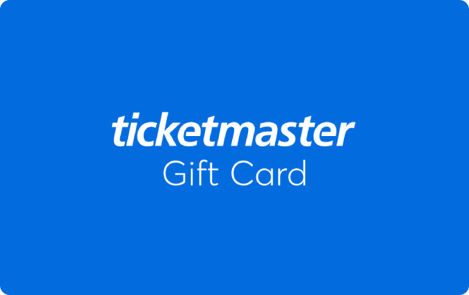 Ticketmaster eGift Card gift card image