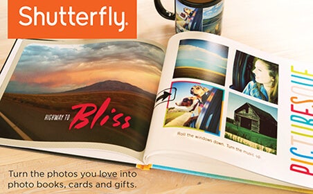 Shutterfly Gift Card gift card image