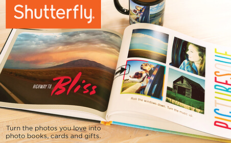 Shutterfly Gift Card gift card image