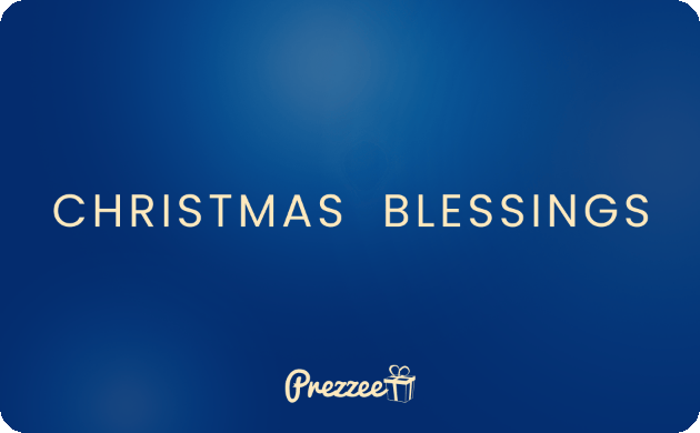 Christmas Blessings Smart eGift Card gift card image