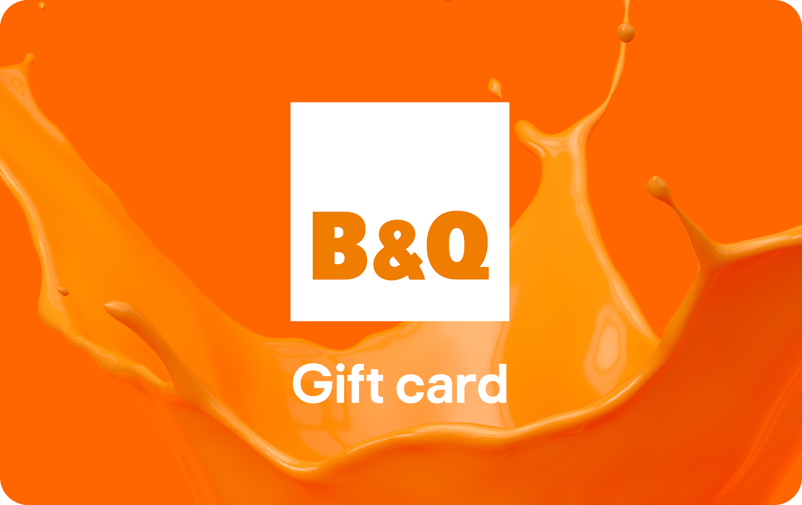 B&Q eGift Card gift card image
