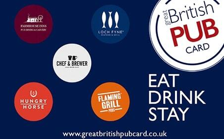 Great British Pub Card eGift Card gift card image