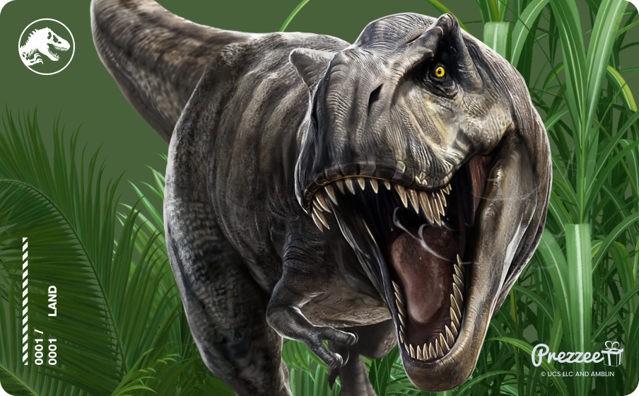 Jurassic World Rebirth : Land Edition Smart eGift Card gift card image