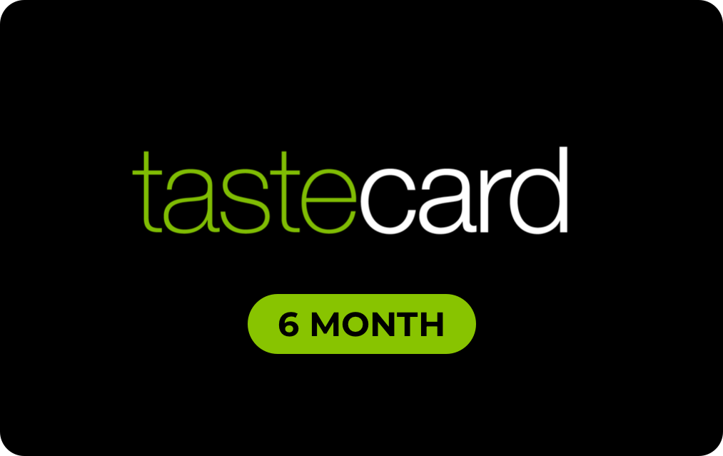 tastecard - 6 Months eGift Card gift card image
