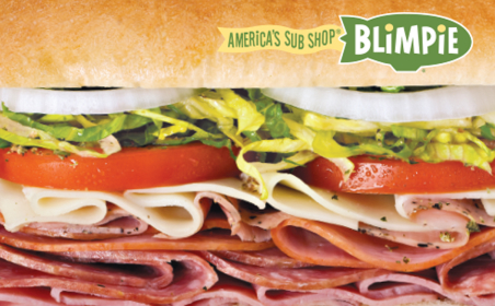 Blimpie eGift Card gift card image